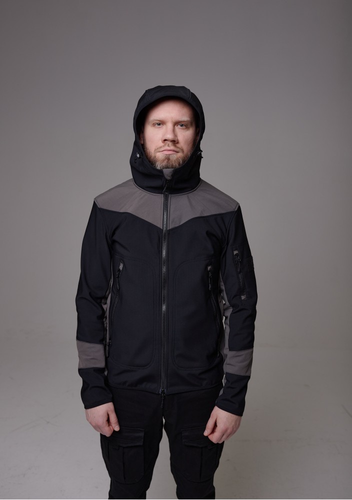 JACKET SEEK TL 03SK 24 BLACK/GREY